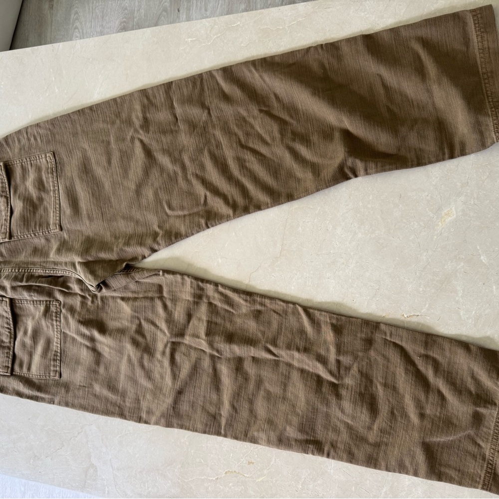 New Lucky Tencel Brown Cargo Pants. 33x30. $98.